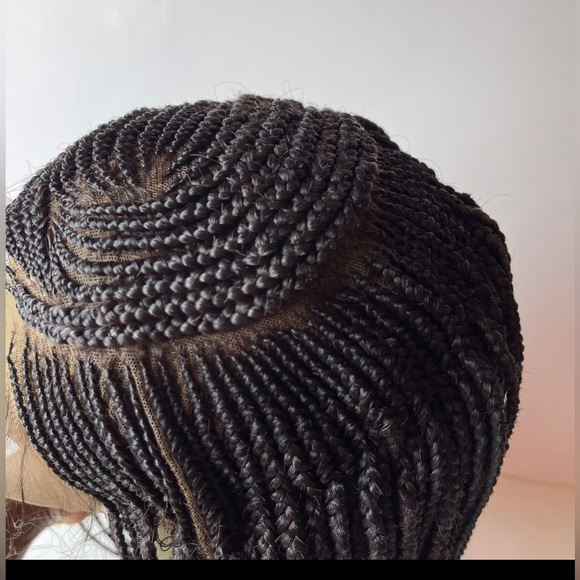 Box Braids Cornrow Lacefront Wig - Picture 5 of 9